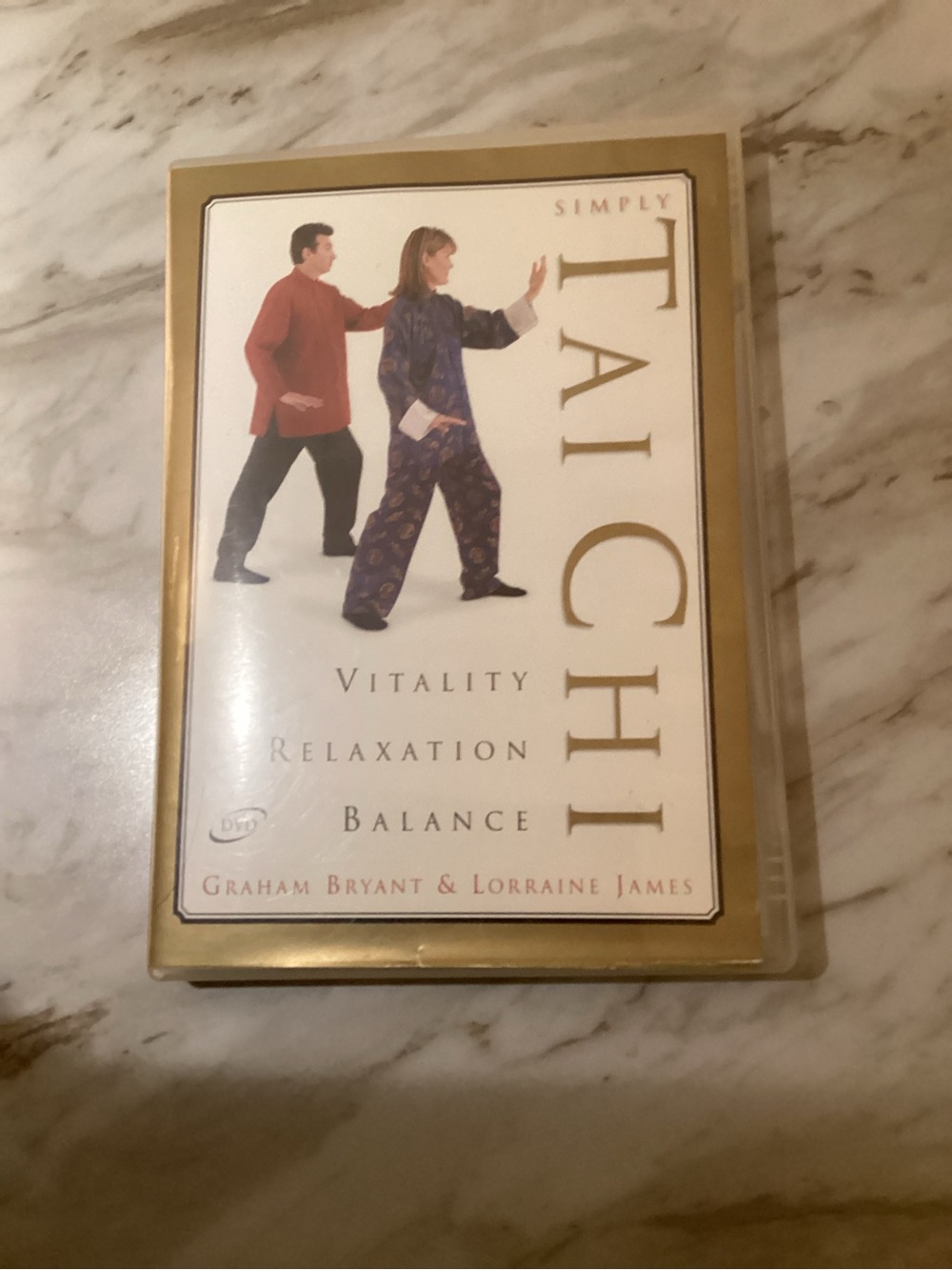 Simply Tai Chi DVD - Gold & White Cover